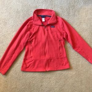 Patagonia fleece zip up jacket